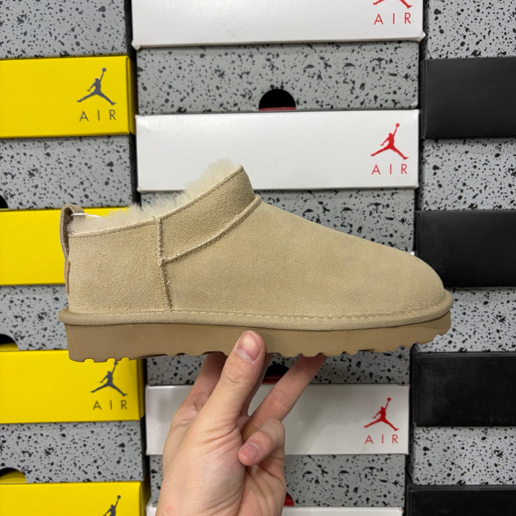 UGG Sand Low-Profile Mini Slip-On Shoes