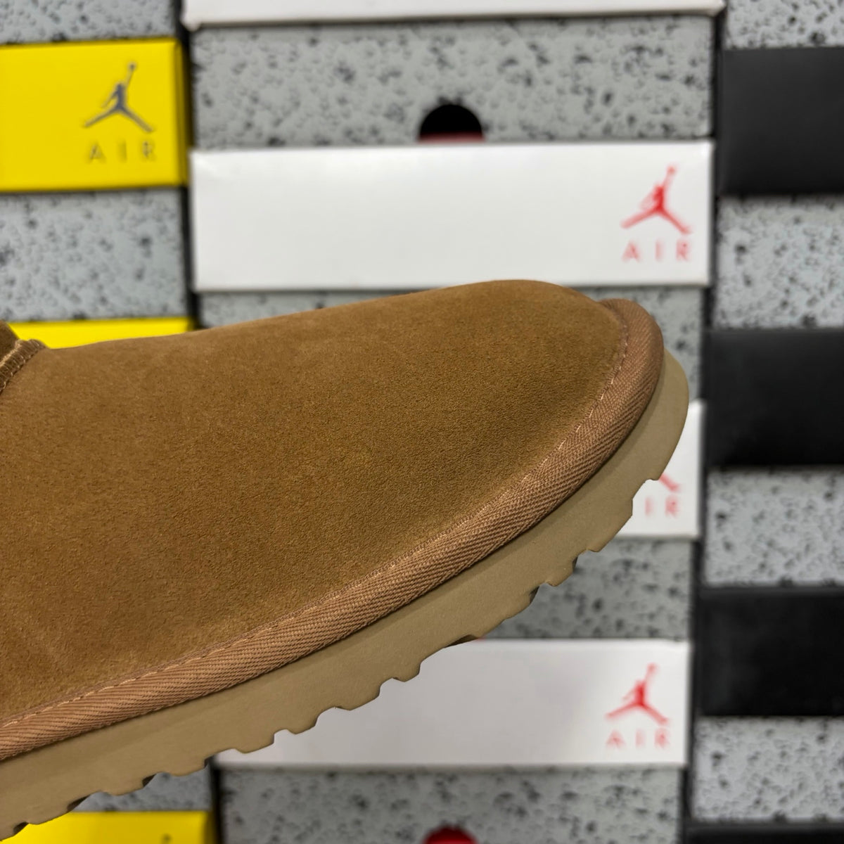 UGG Chestnut Low-Profile Mini Slip-On Shoes