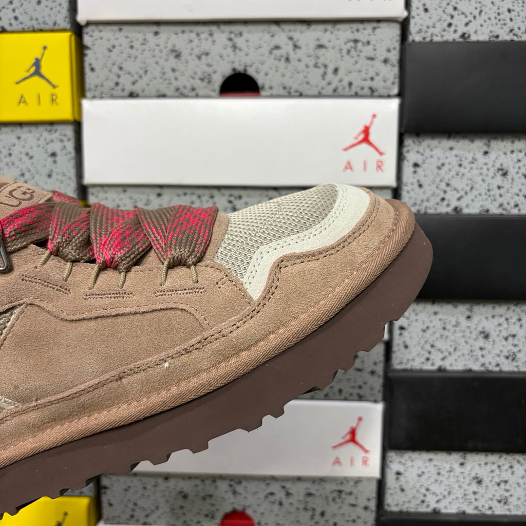 UGG Light Brown Low-Top Lace-Up Shoes