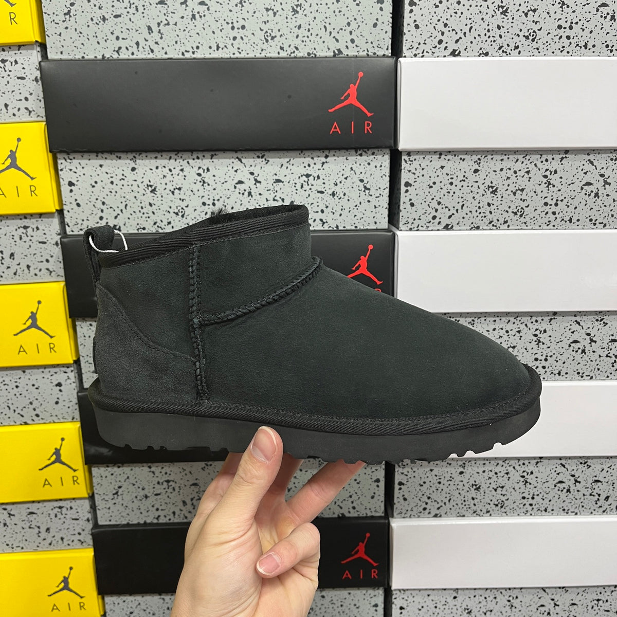 UGG Black Mini Ankle Boots | W1116109
