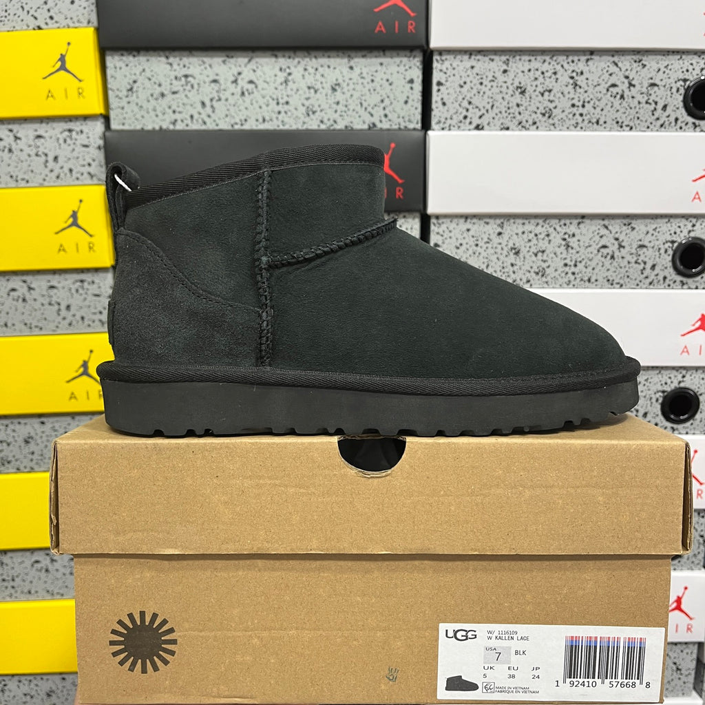 UGG Black Mini Ankle Boots | W1116109