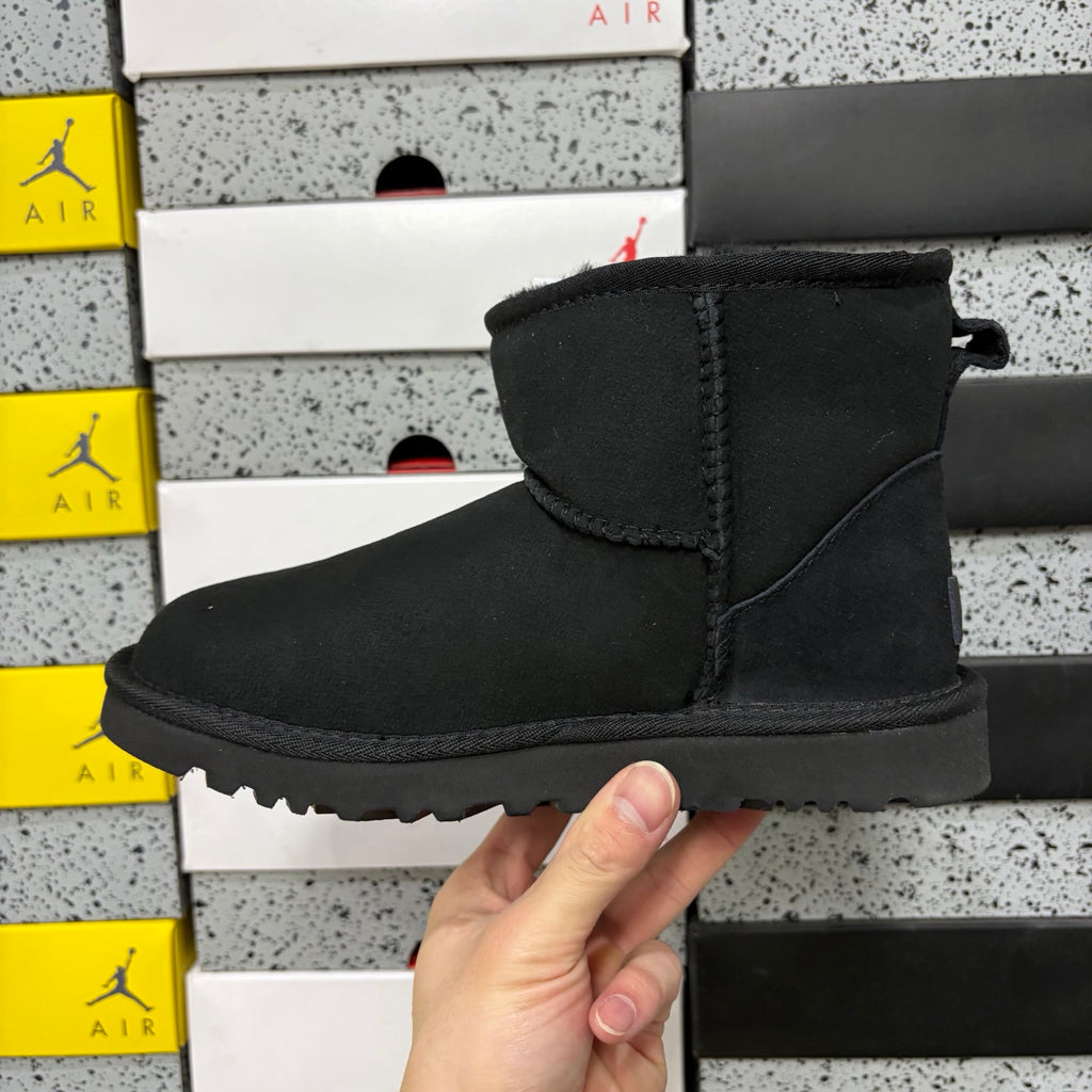 UGG Black Mini Pull-On Ankle Boots