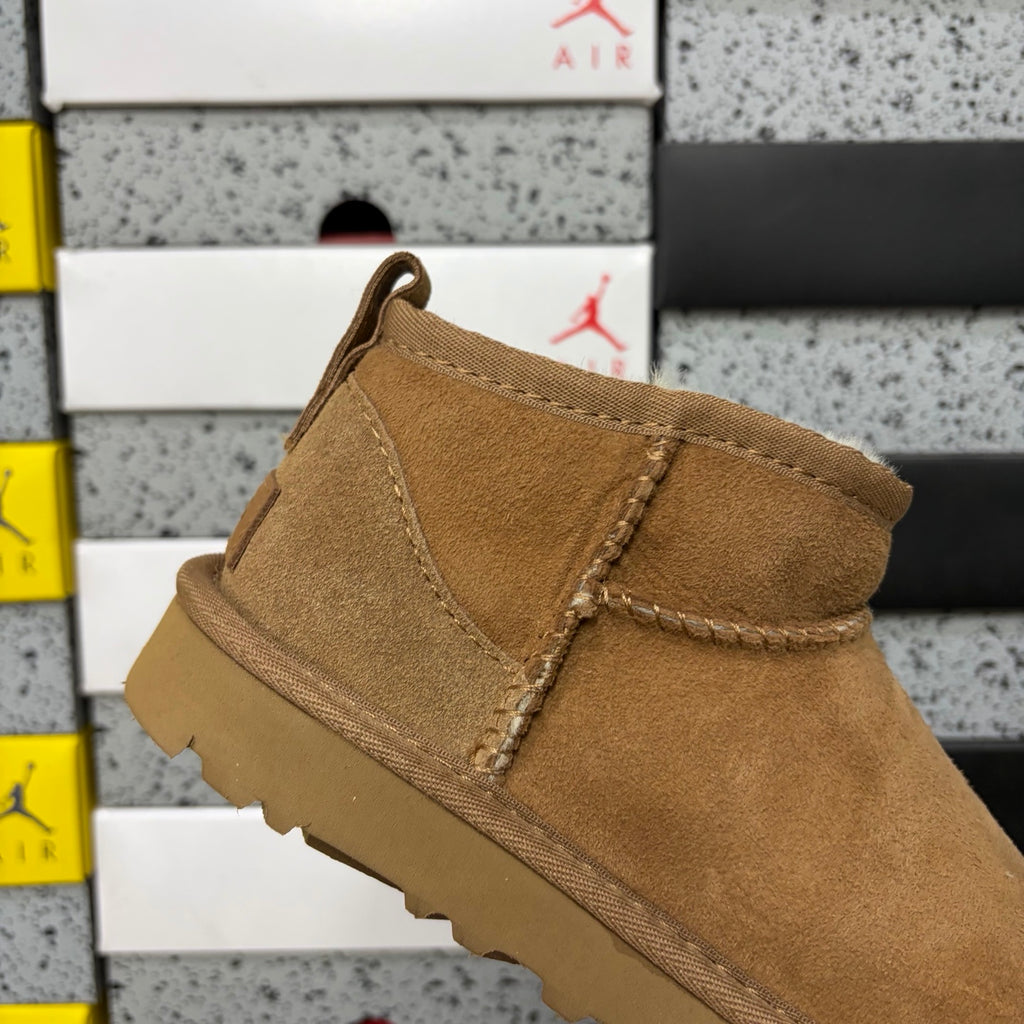 UGG Chestnut Mini Pull-On Ankle Boots