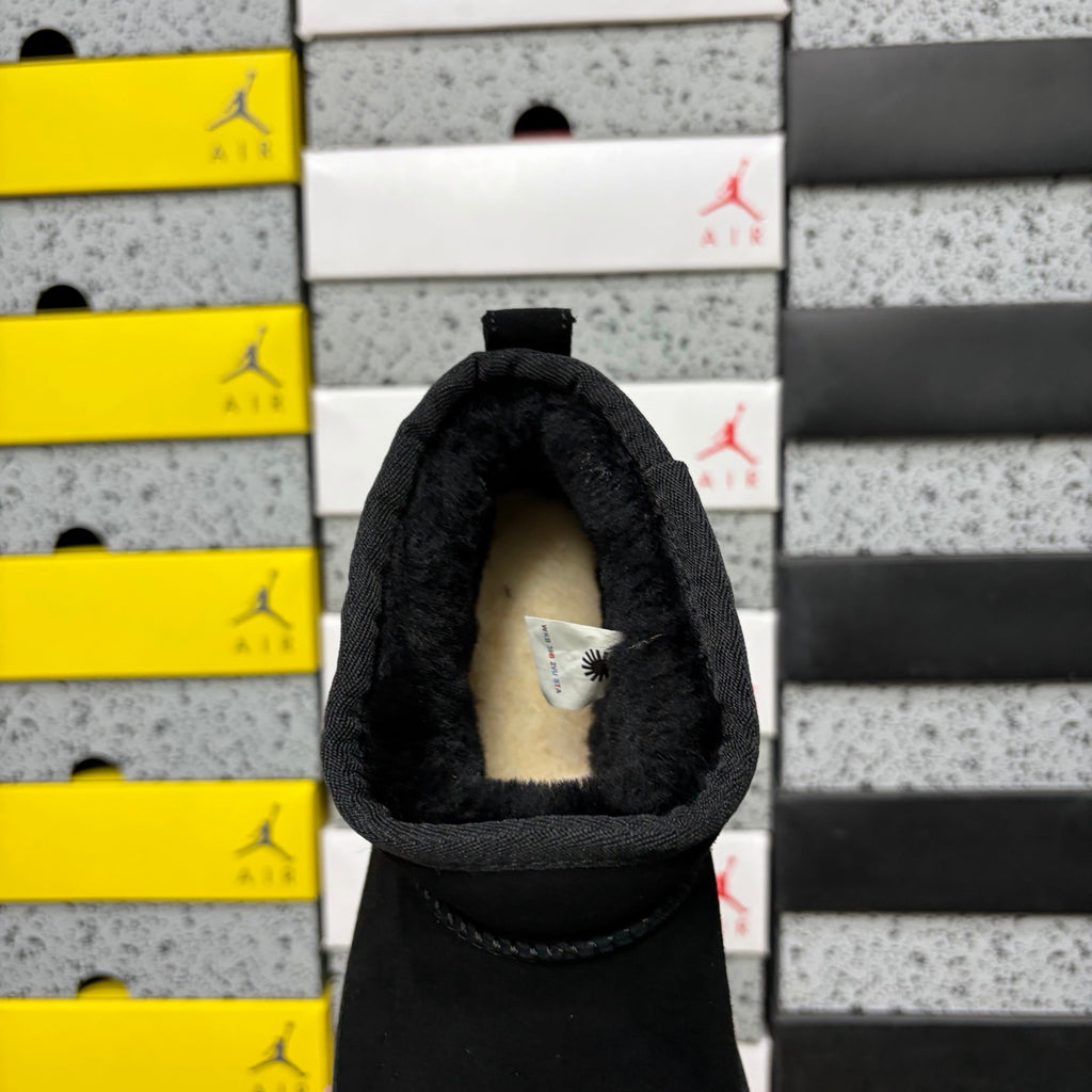 UGG Black Platform Mini Boots | 5 cm Sole