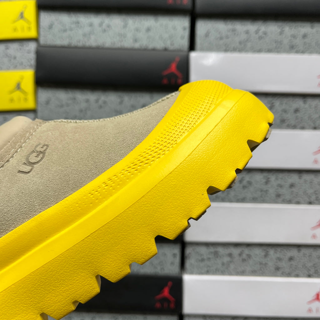 UGG Sand & Yellow Slip-On Platform Shoes