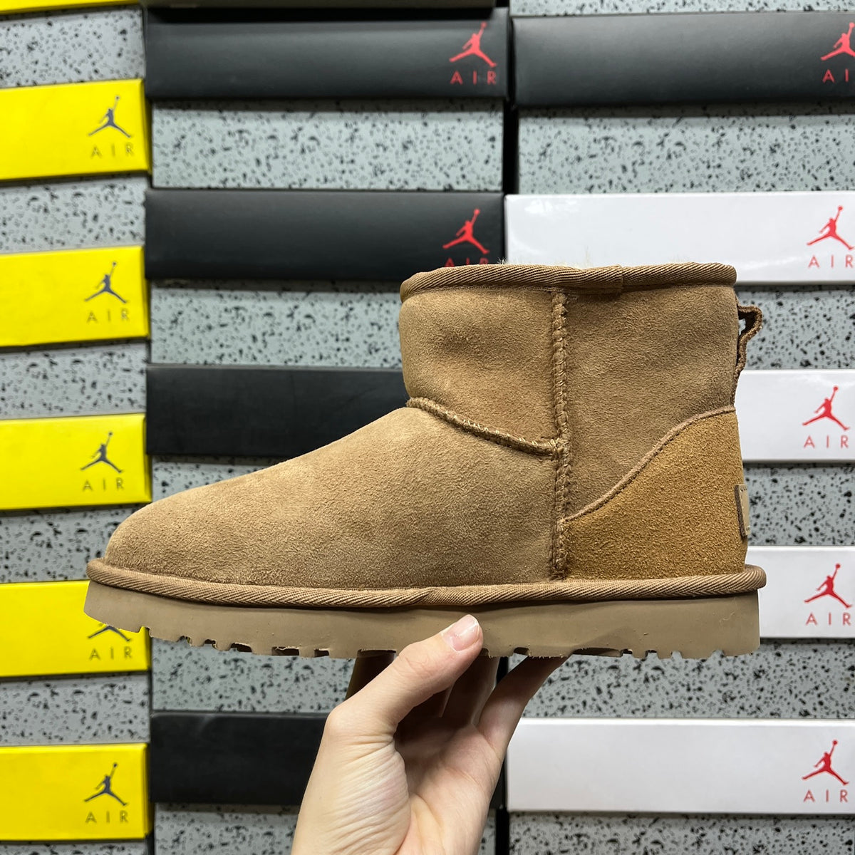 UGG Chestnut Pull-On Ankle Boots