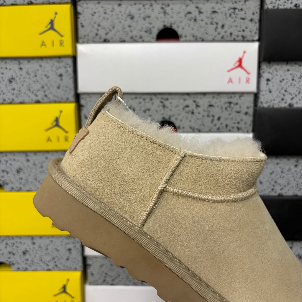UGG Sand Low-Profile Mini Slip-On Shoes