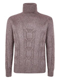 Zegna cable-knit turtleneck sweater