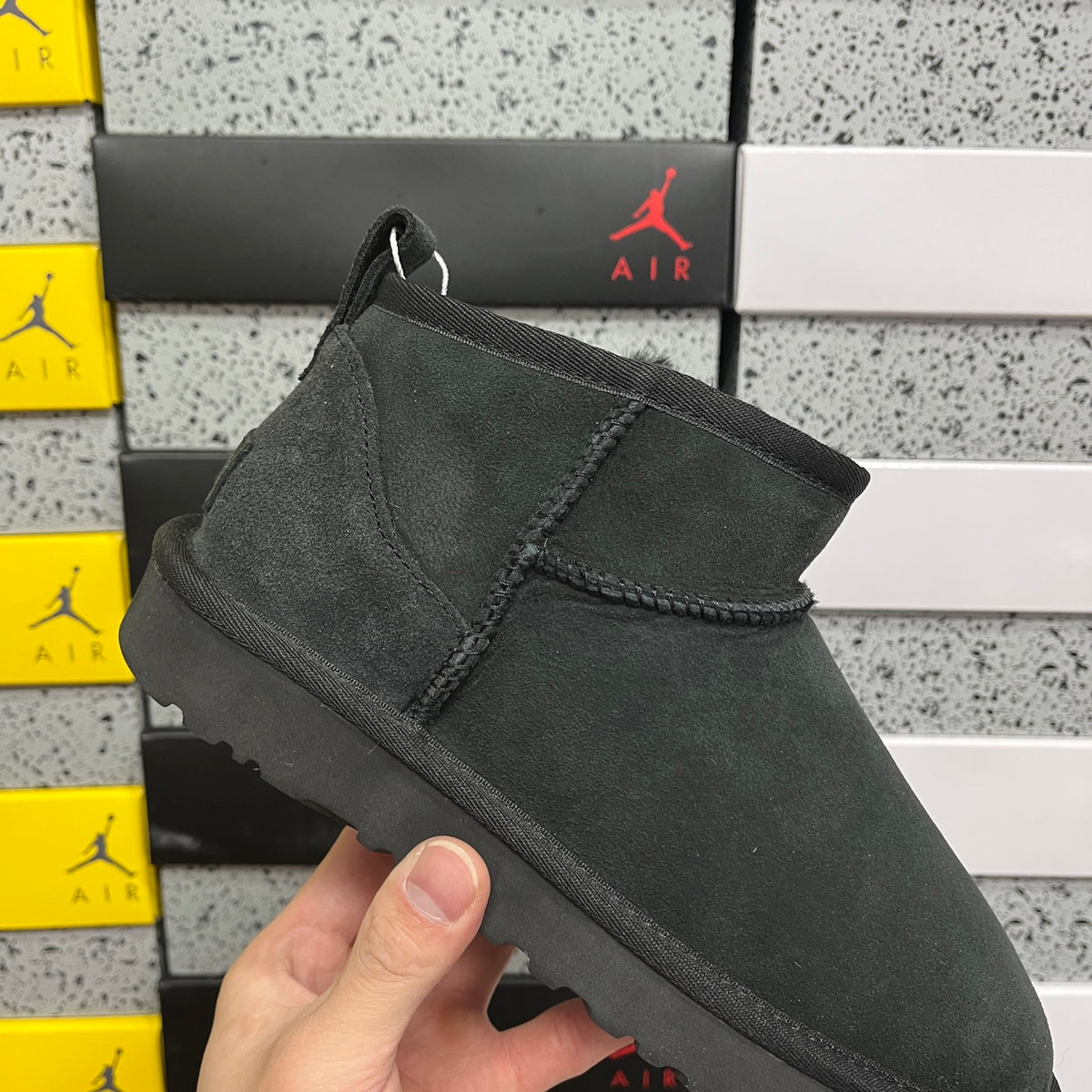 UGG Black Mini Ankle Boots | W1116109