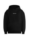 Manière De Voir JS001 - signature relaxed fit hoodie - taupe