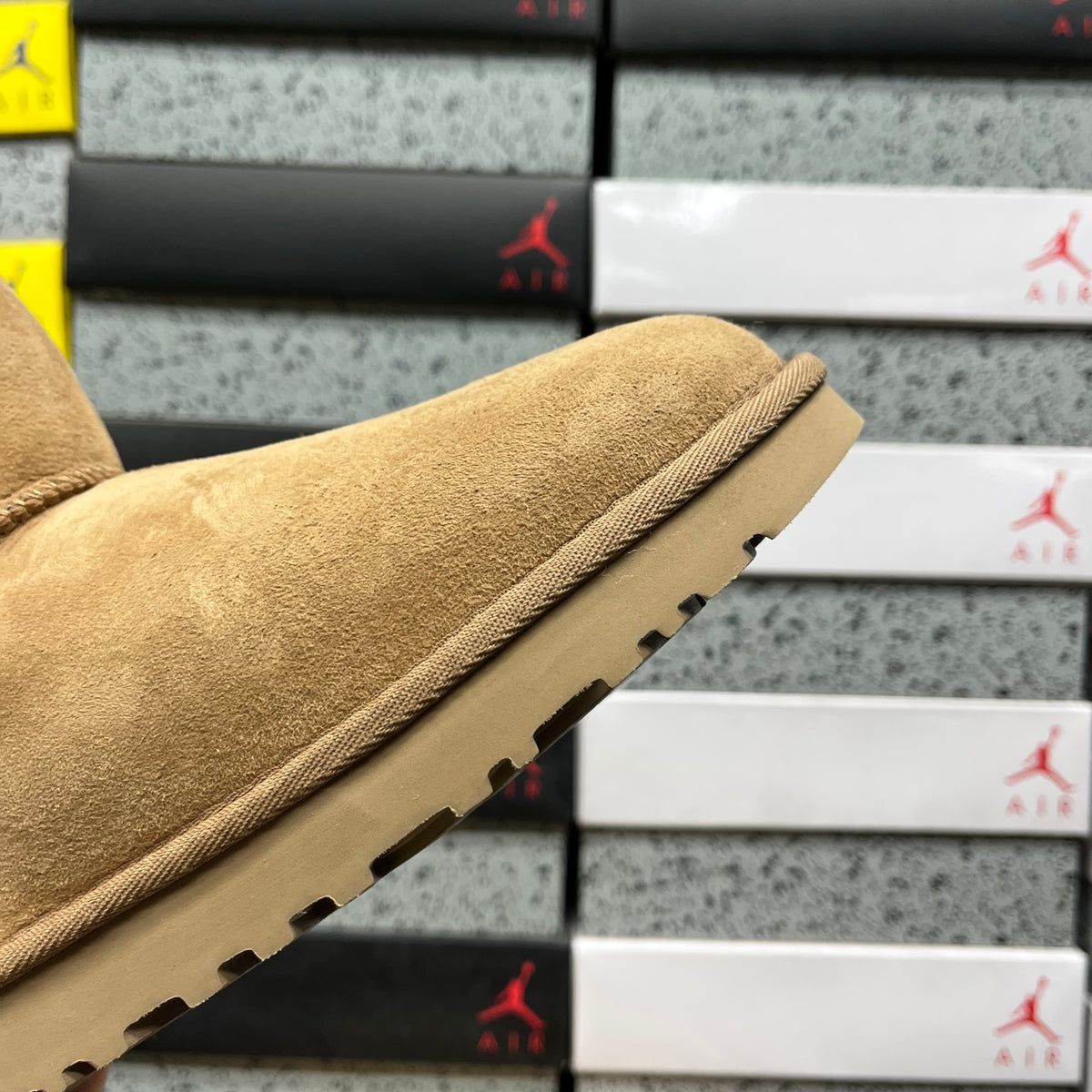 UGG Chestnut Button Ankle Boots