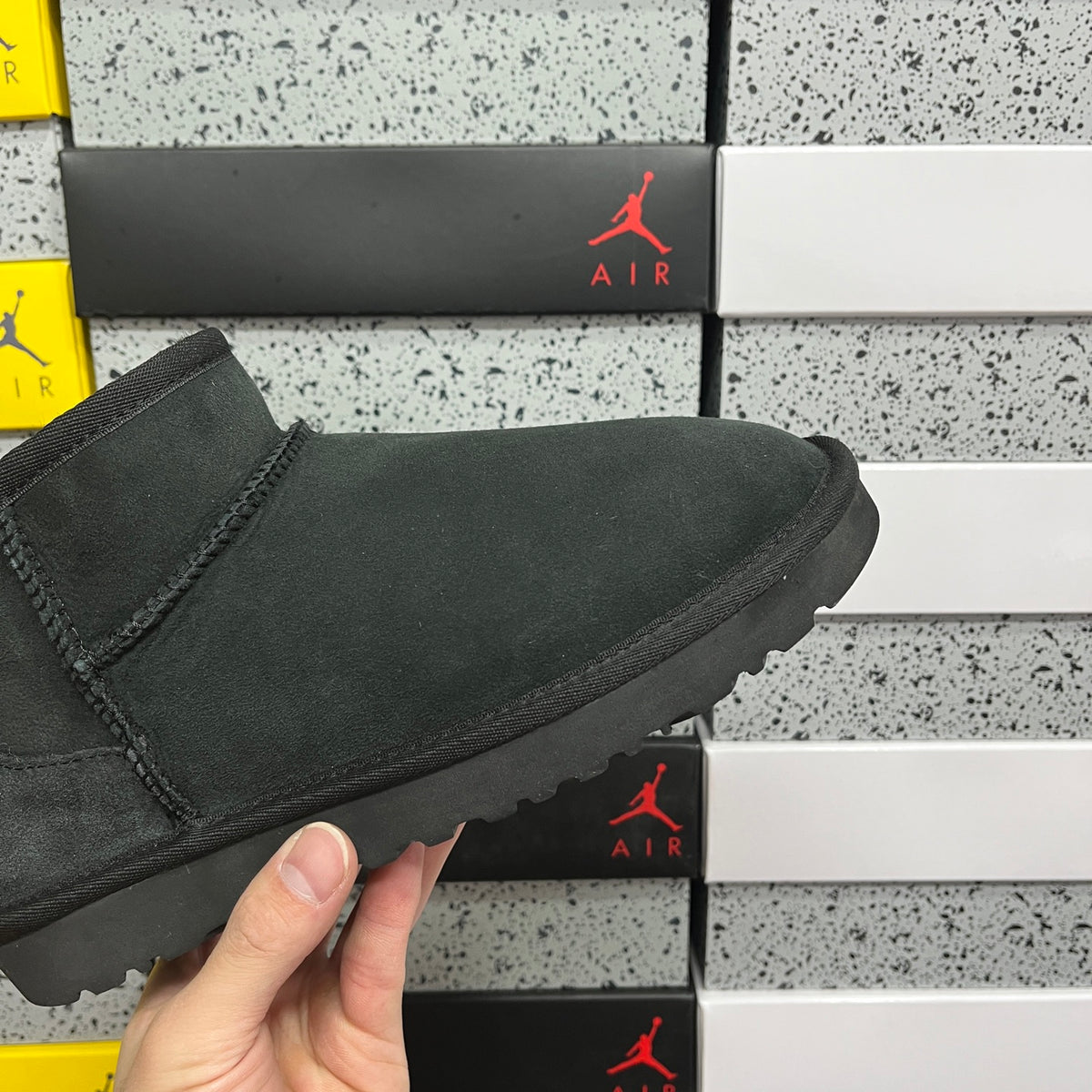 UGG Black Mini Ankle Boots | W1116109