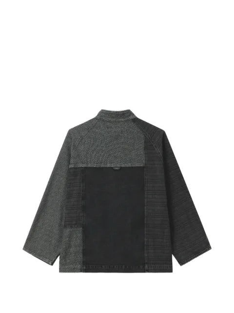FIVE CM patchwork-design jacket