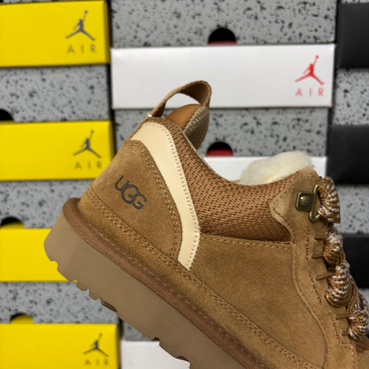 UGG Chestnut Chunky Lace-Up Shoes