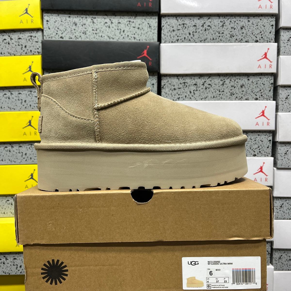UGG Mustard Seed 5 cm Platform Ankle Boots