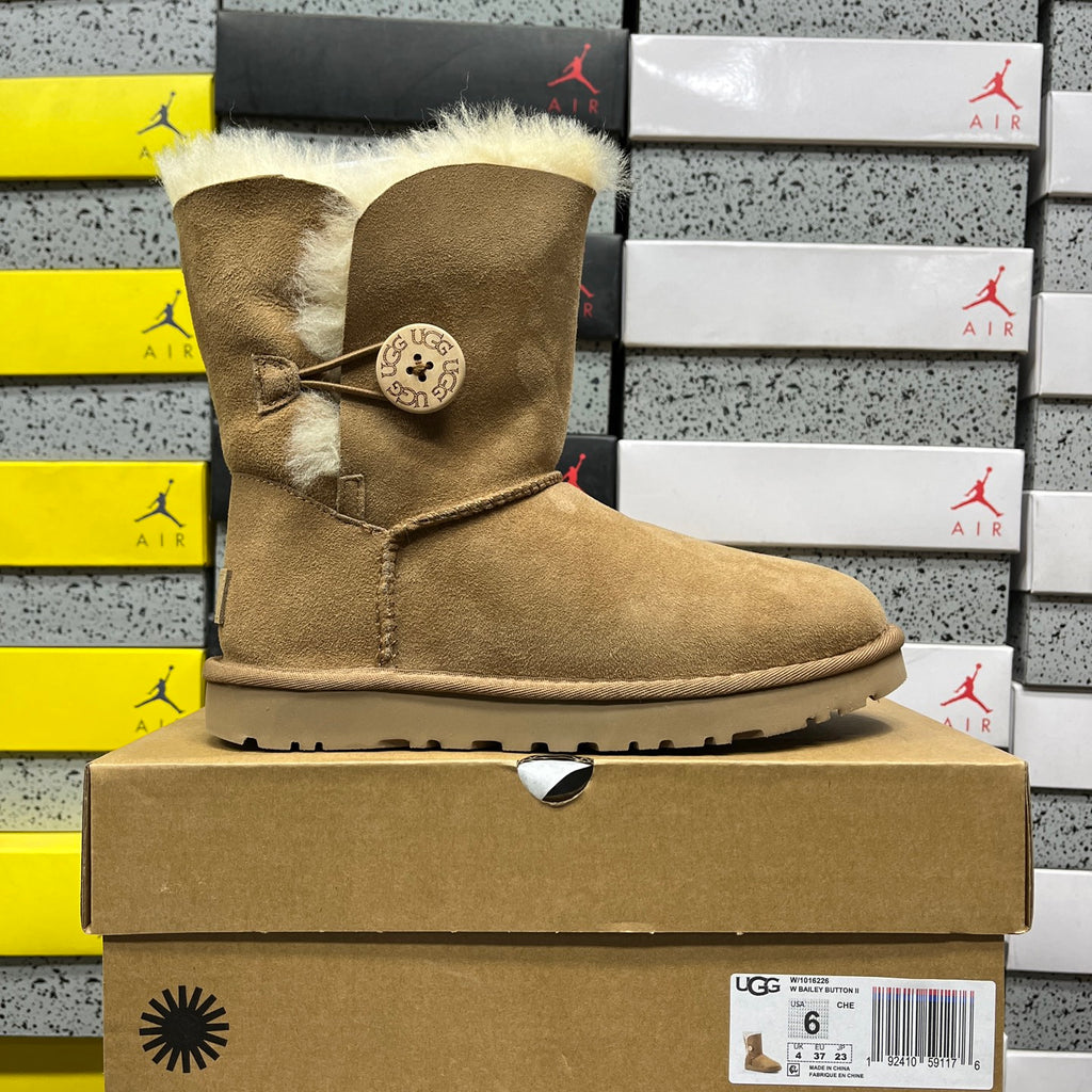 UGG Chestnut Button Mid-Calf Boots