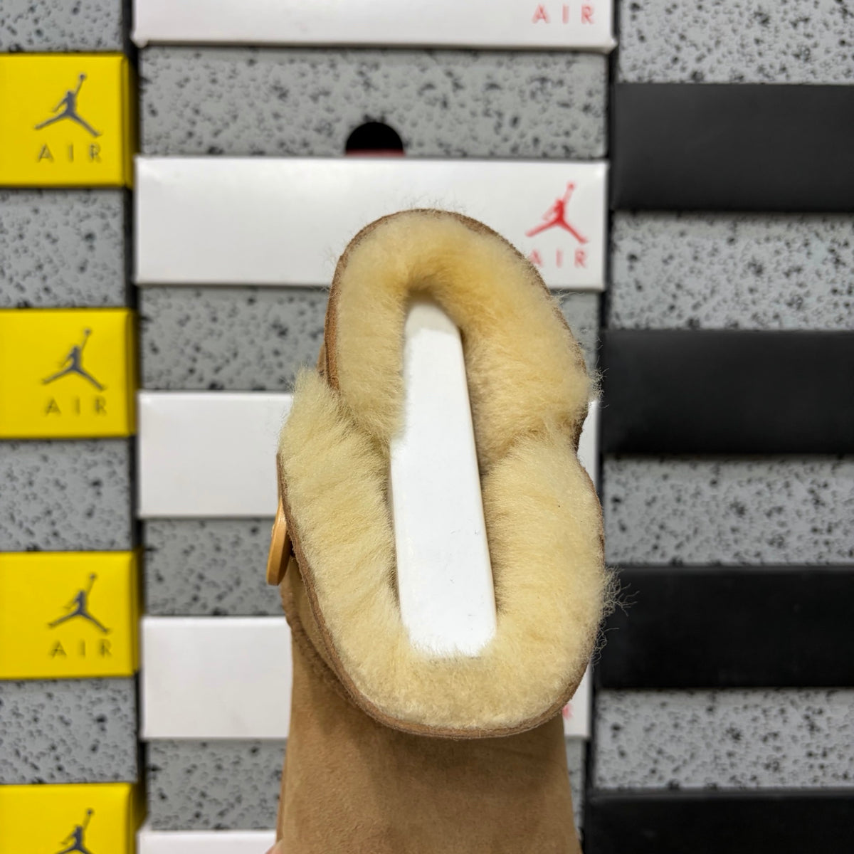 UGG Chestnut Button Boots with Plush Lining
