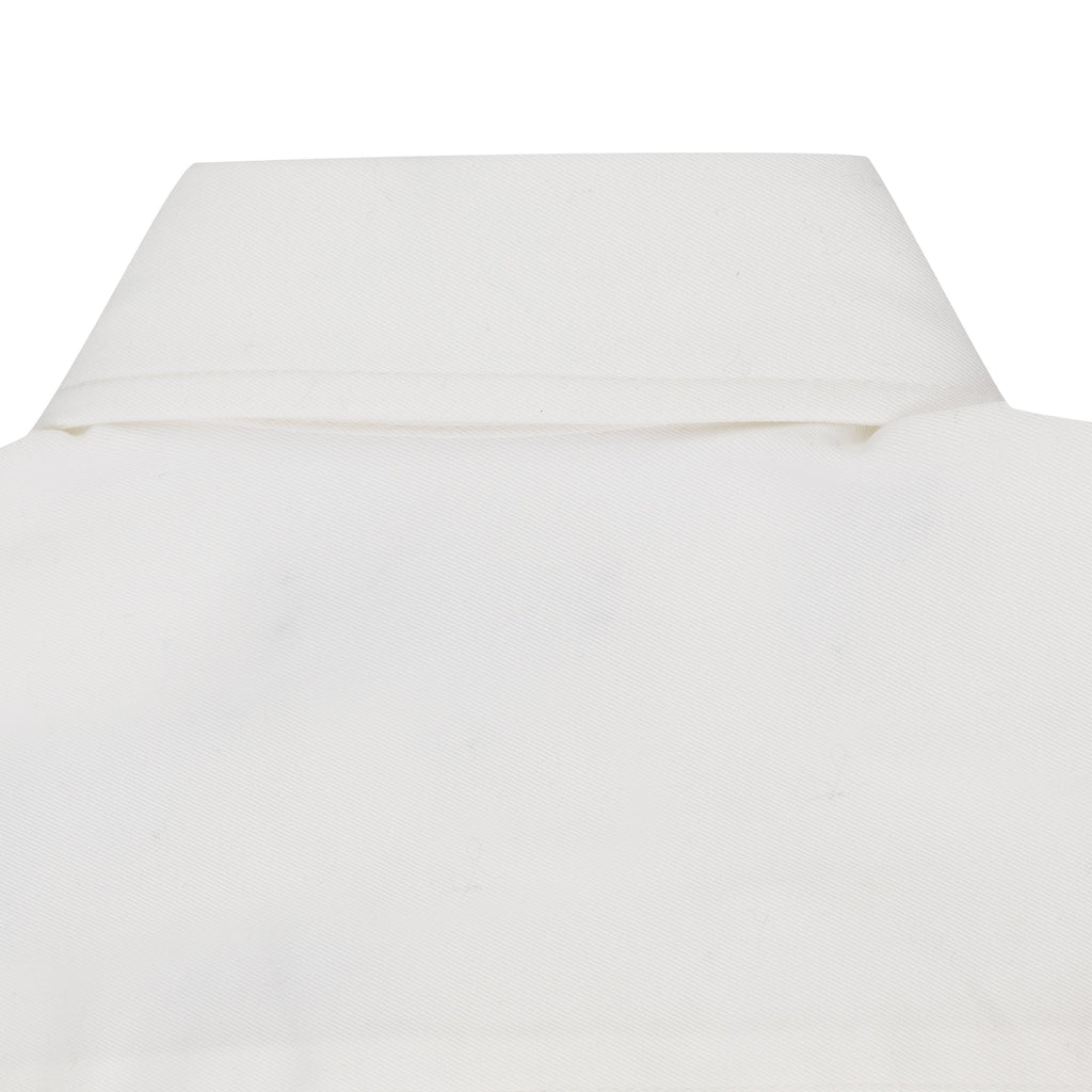 White Tandard Issue Button Down Shirt
