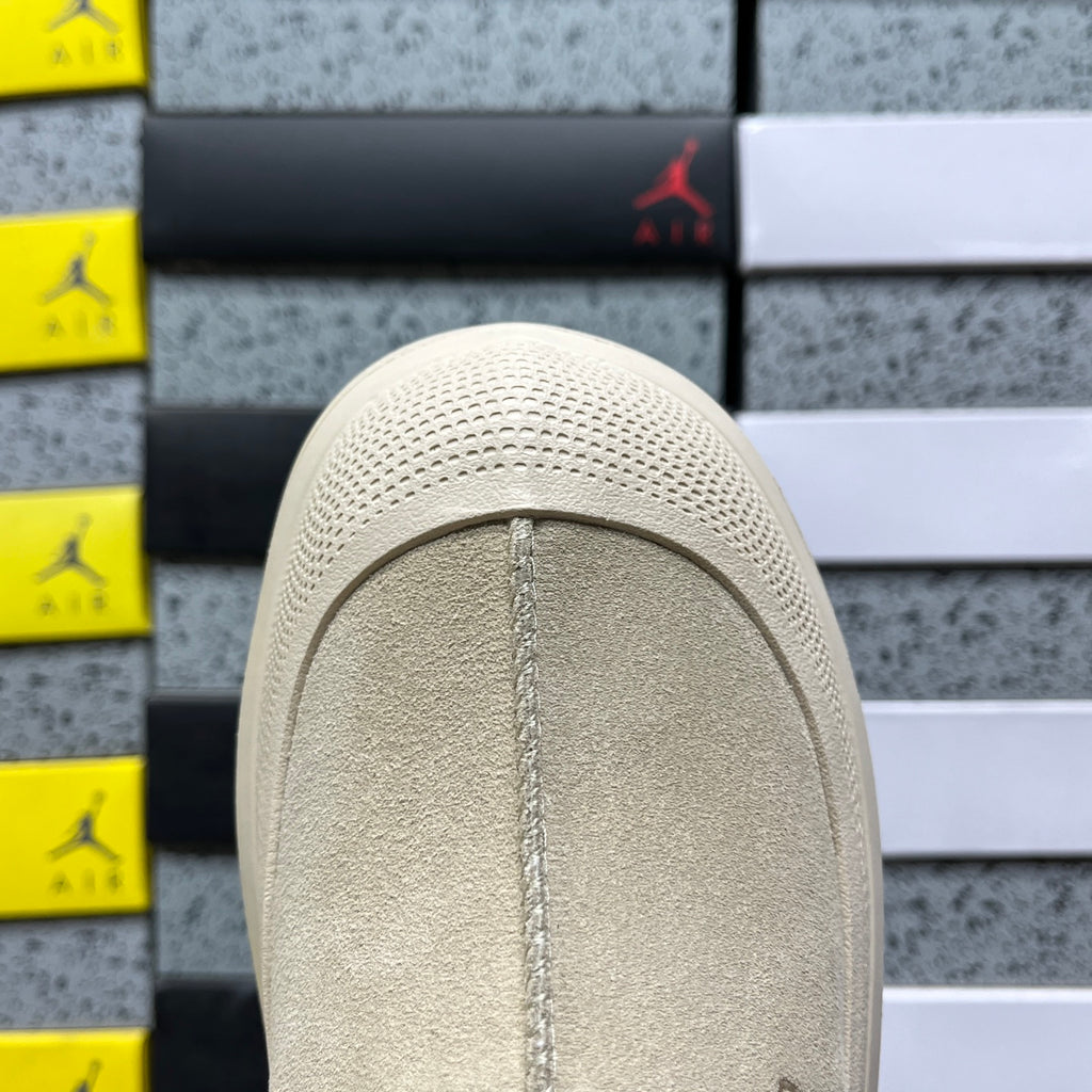 UGG Mustard Seed & Off-White Slip-On Platform Shoes