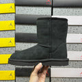 UGG Black Pull-On Mid-Calf Boots