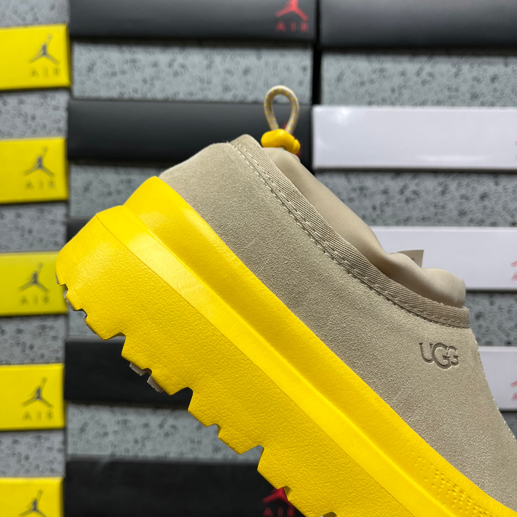 UGG Sand & Yellow Slip-On Platform Shoes