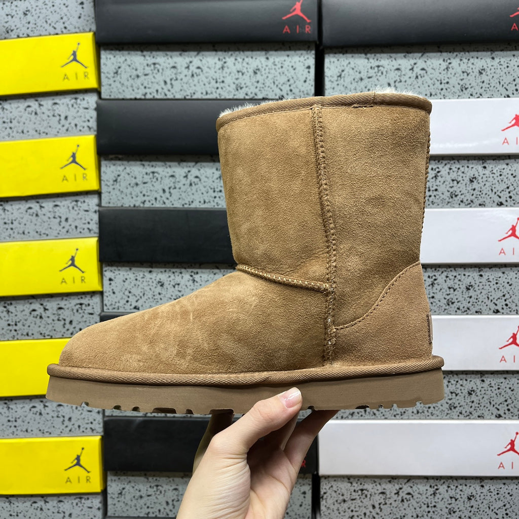 UGG Chestnut Pull-On Mid-Calf Boots