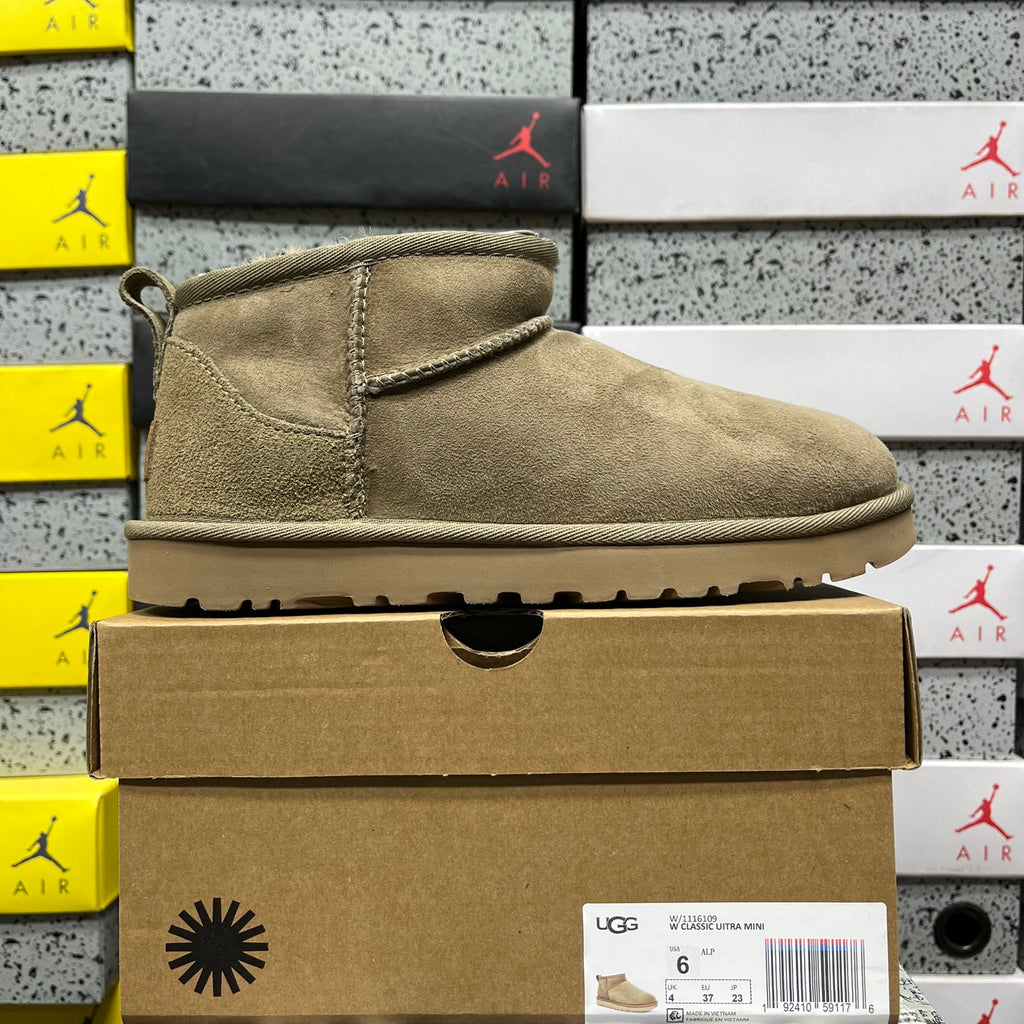 UGG Antelope Brown Slip-On Ankle Boots