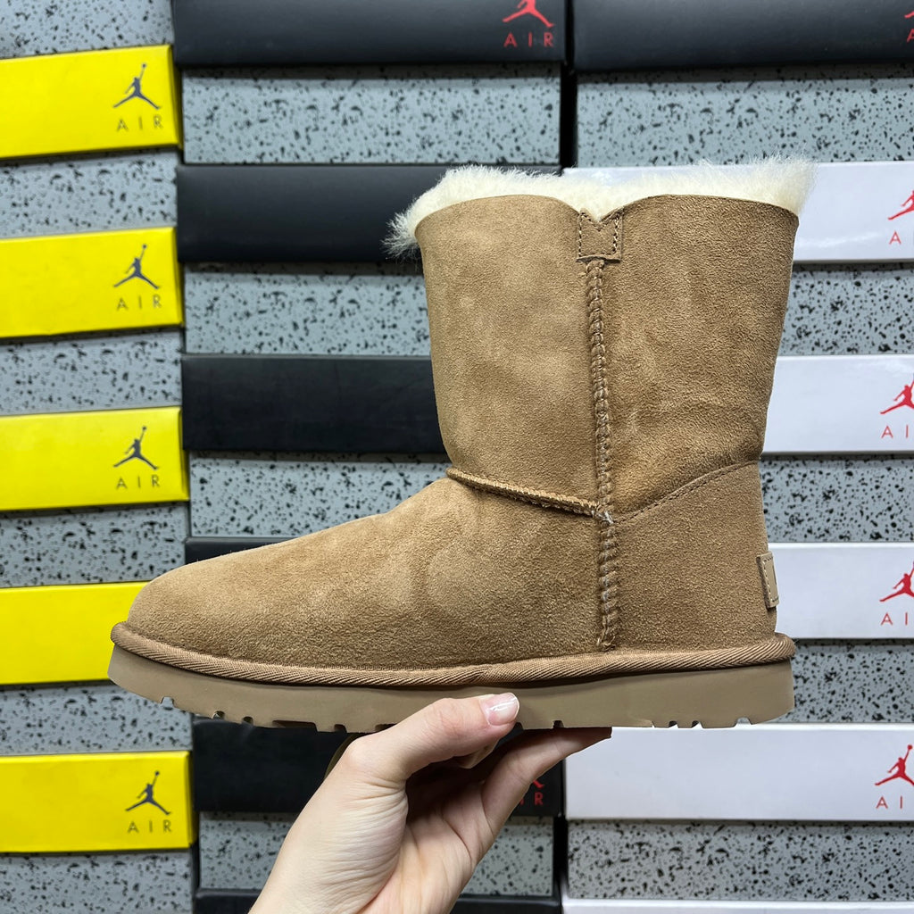 UGG Chestnut Button Mid-Calf Boots