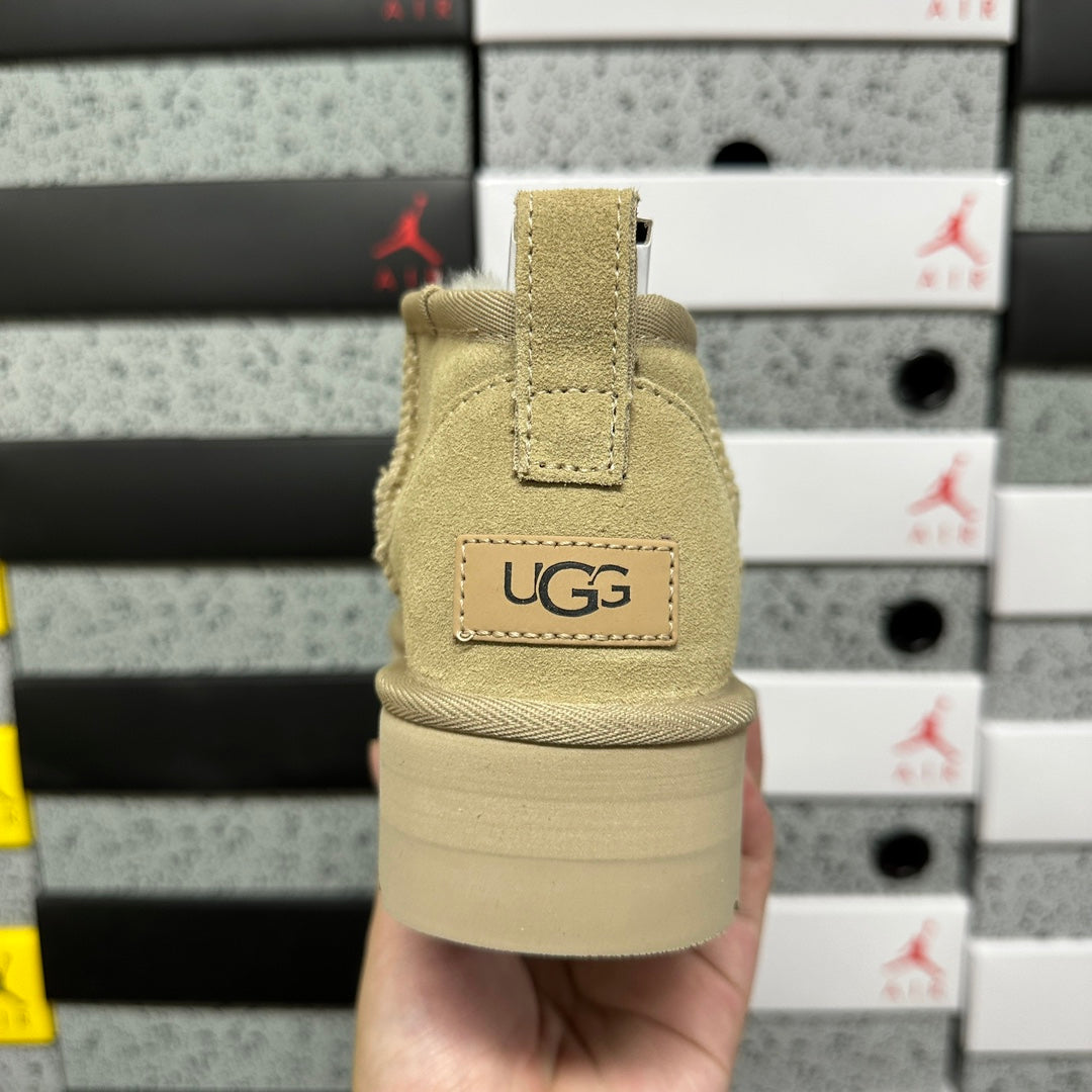 UGG Mustard Platform Mini Boots | 3 cm Sole