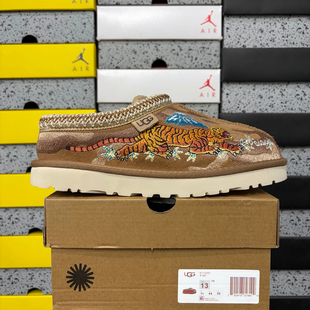 UGG Chestnut Dragon & Tiger Embroidered Slip-On Shoes