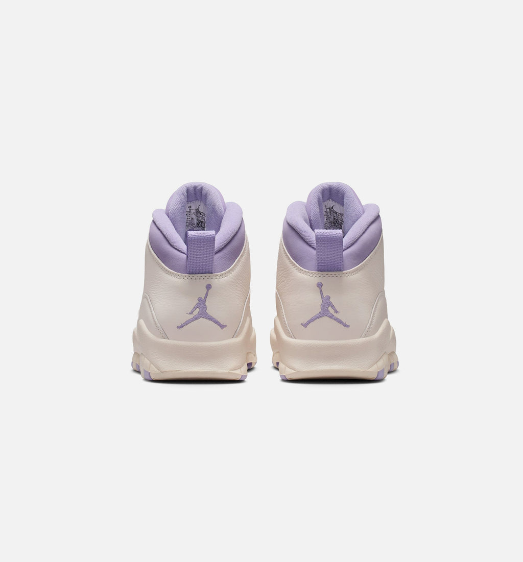 Air Jordan 10 Retro "Hydrangeas" Women's Shoe – Chalk/Hydrangeas/Wild Grape