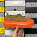 UGG Tasman Chestnut Slip-On Shoes with Orange Chunky Sole | 4096
