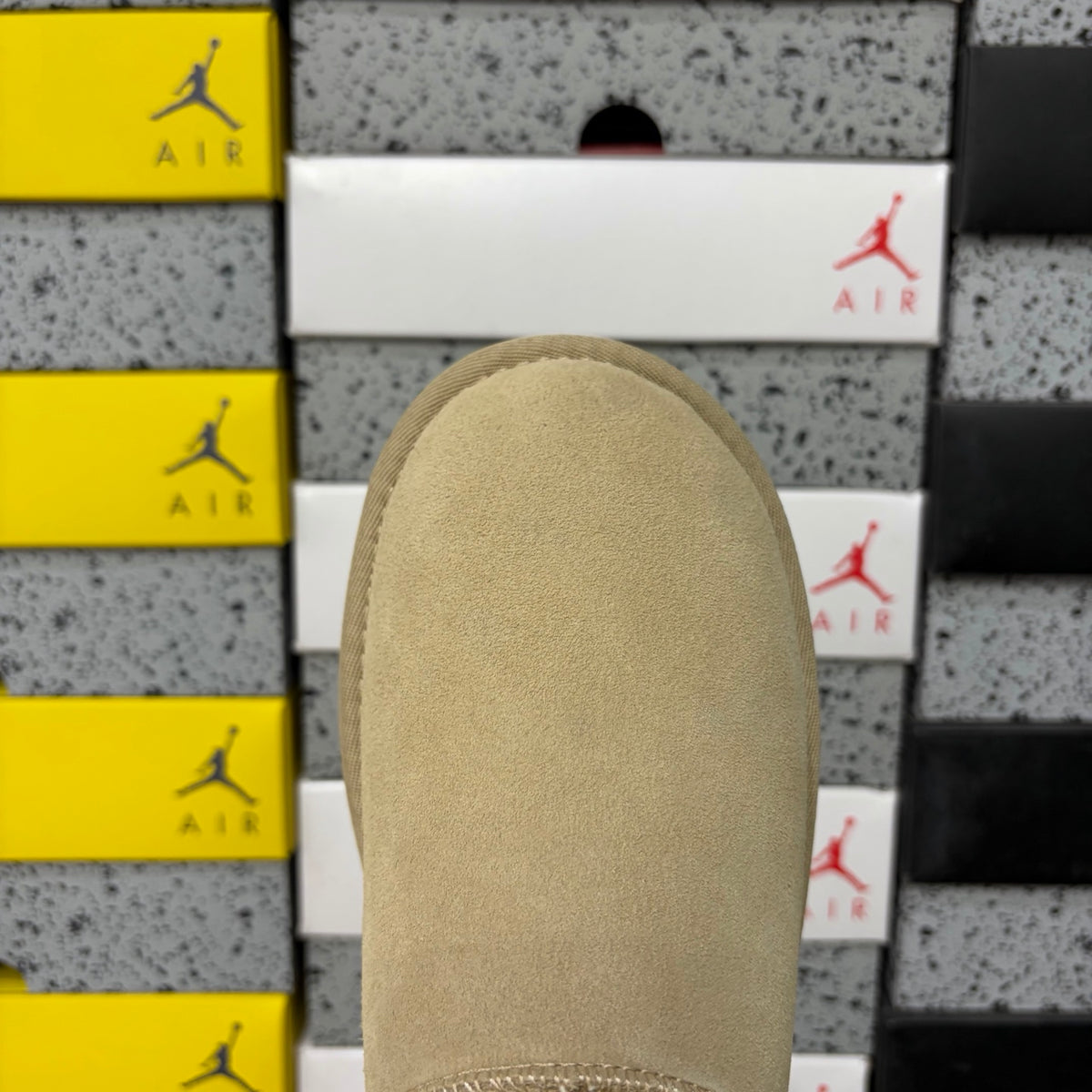 UGG Sand Low-Profile Mini Slip-On Shoes