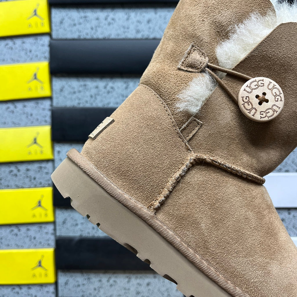 UGG Chestnut Button Mid-Calf Boots