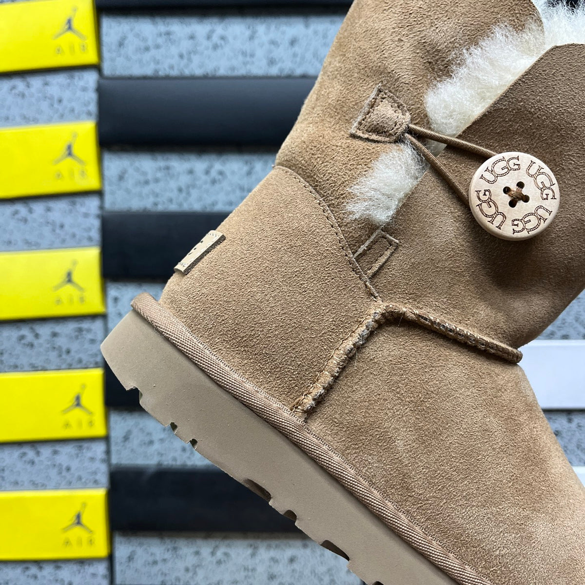 UGG Chestnut Button Mid-Calf Boots