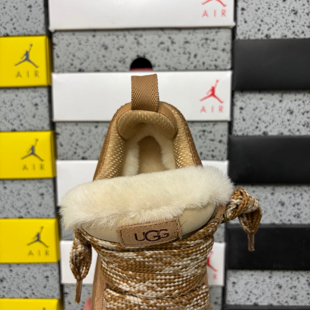UGG Chestnut Low-Top Lace-Up Shoes