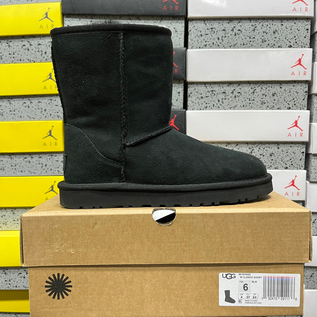 UGG Black Pull-On Mid-Calf Boots