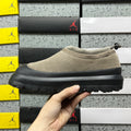 UGG Rain Grey & Black Slip-On Platform Shoes