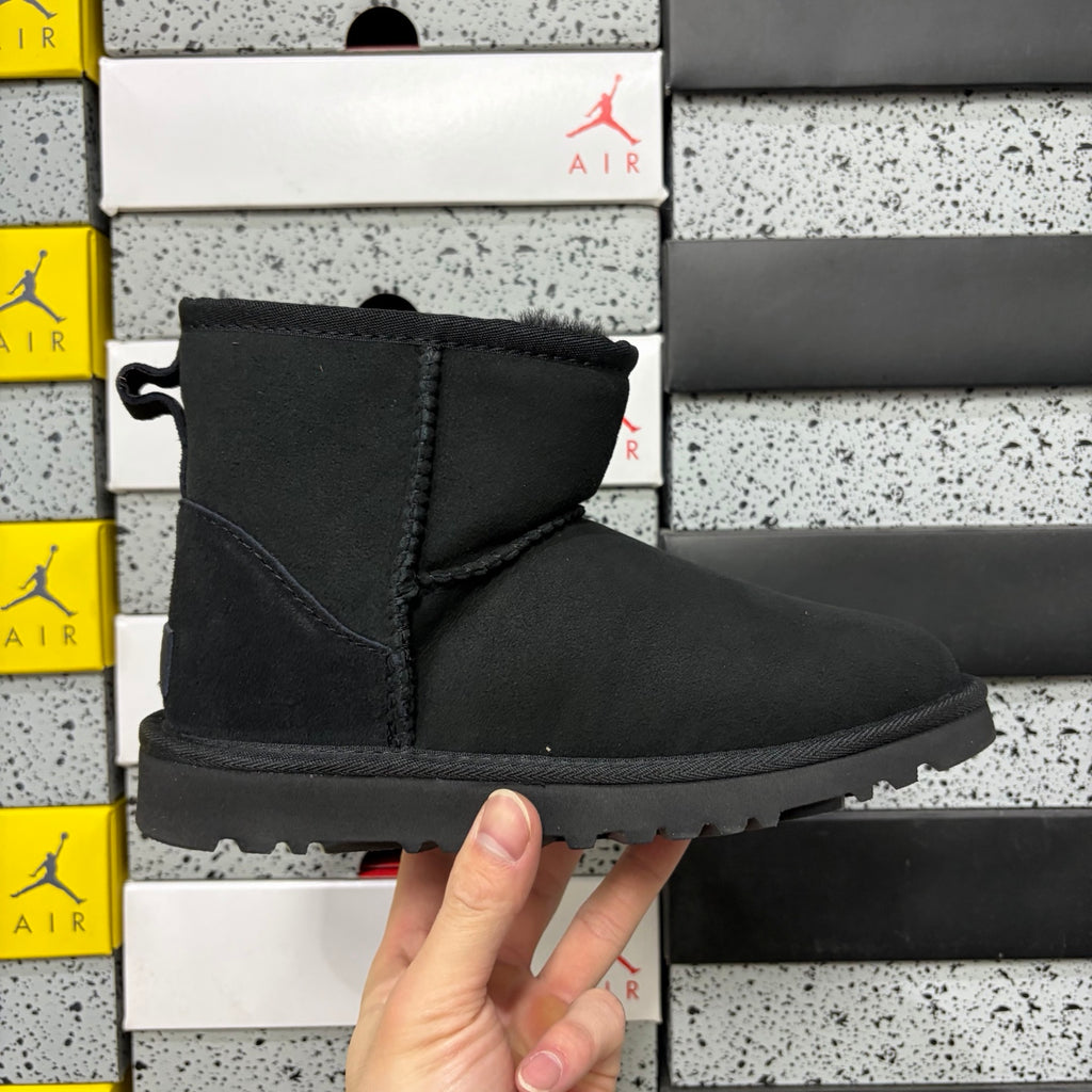 UGG Black Mini Pull-On Ankle Boots
