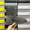 UGG Grey Pull-On Mid-Calf Boots