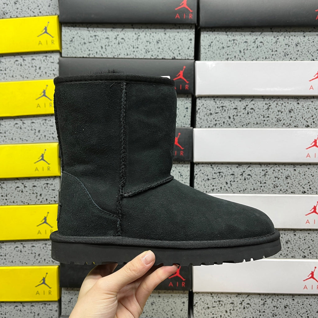 UGG Black Pull-On Mid-Calf Boots