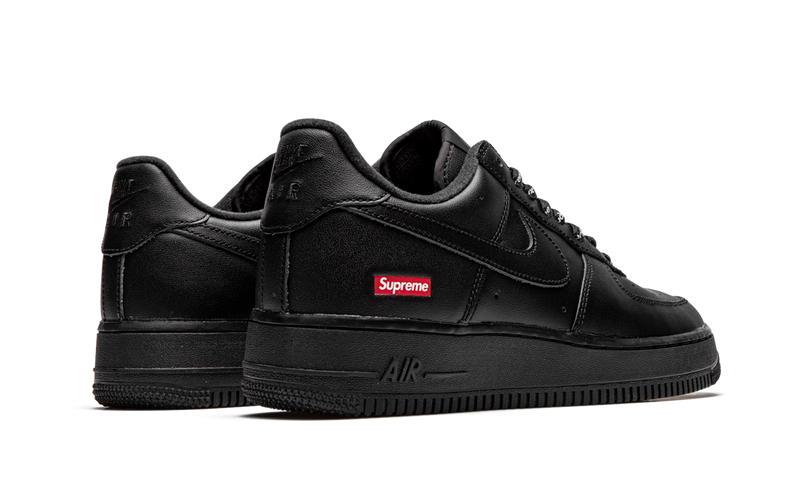 Nike Air Force 1 Low Supreme "Mini Box Logo" Black