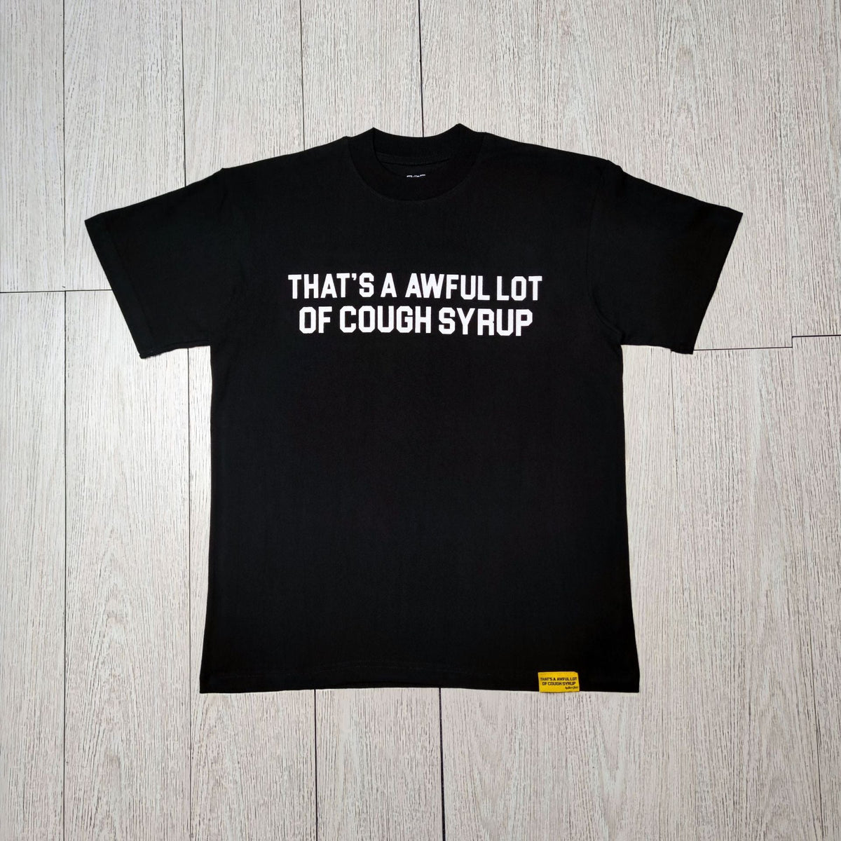 ALOCS Cough Syrup Multi‑Graphic Oversized Tee Streetwear Unisex
