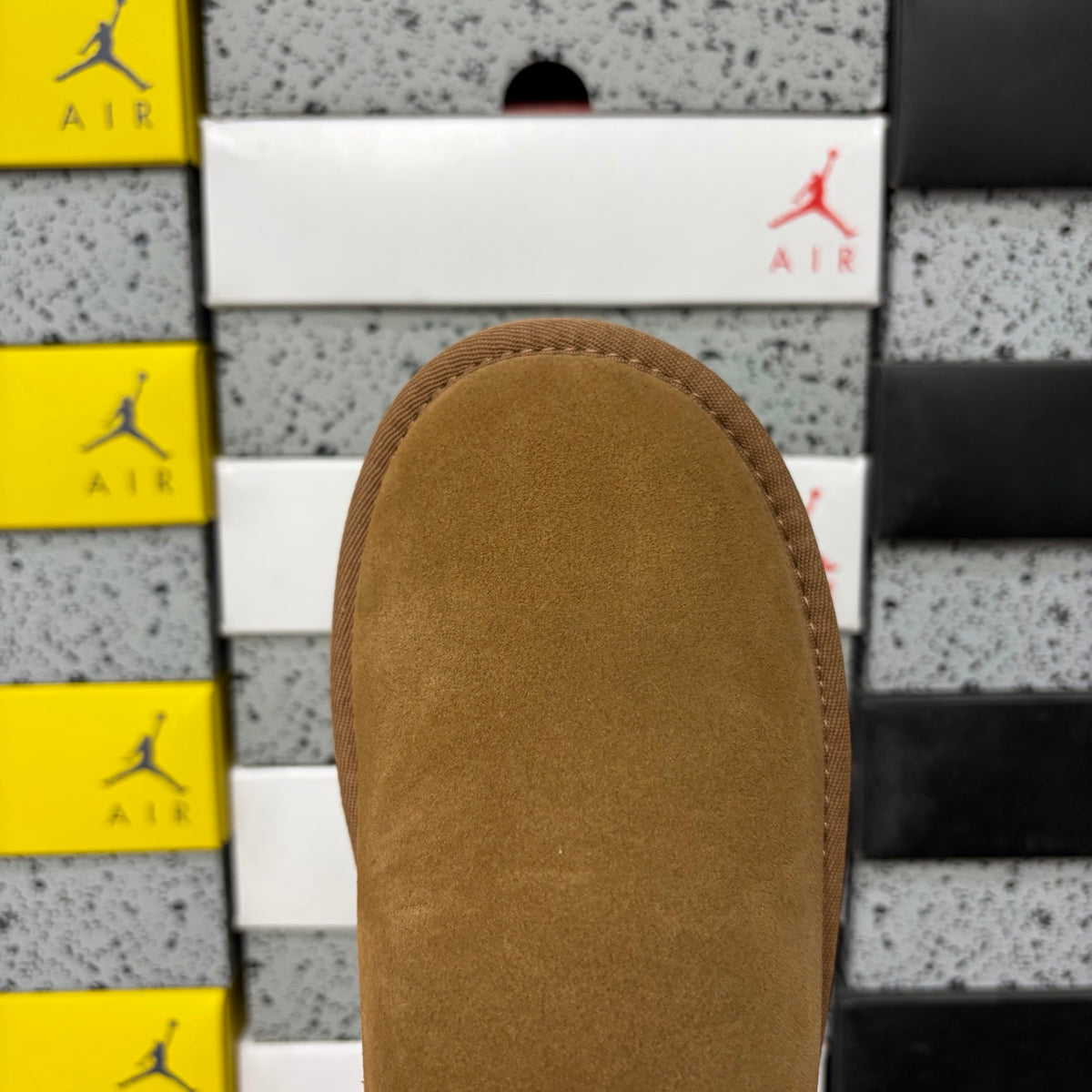 UGG Chestnut Low-Profile Mini Slip-On Shoes