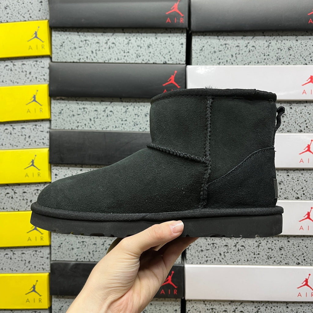 UGG Black Pull-On Ankle Boots