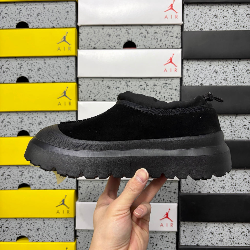 UGG Tasman Black Slip-On Shoes with Chunky Sole | 4096
