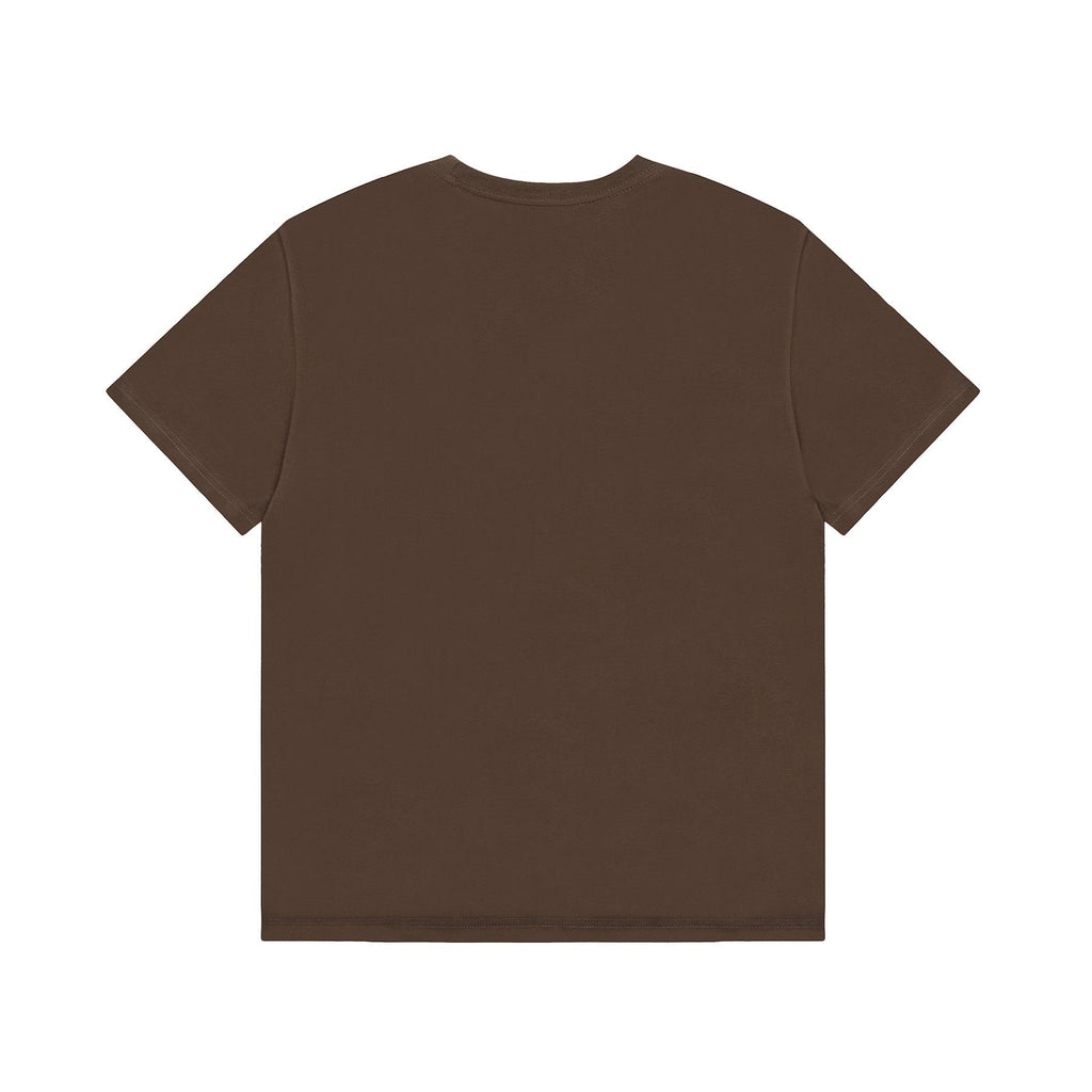 Sp5der Brown Graphic T-Shirt