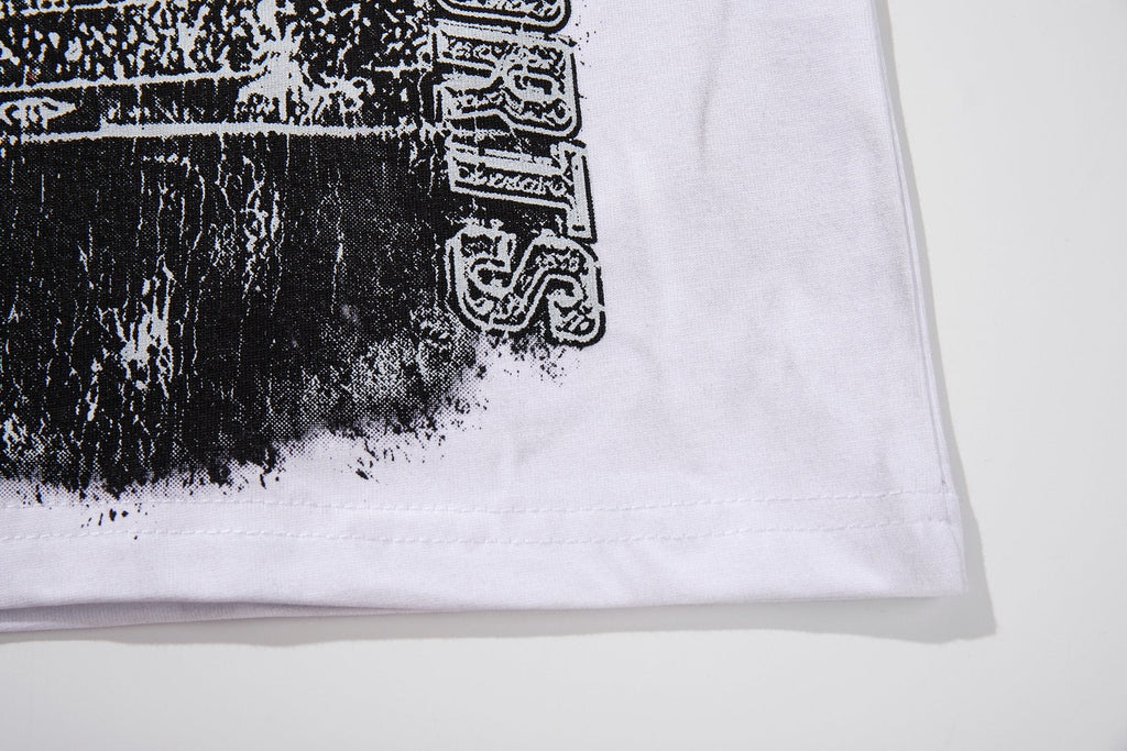 MAJESTIK Eagle Football Graphic Short-Sleeve T-Shirt - White