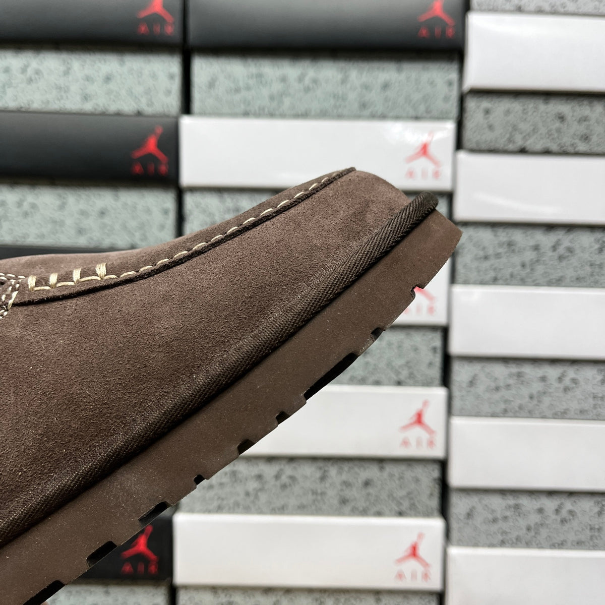 UGG Dark Brown Buckle-Strap Clogs