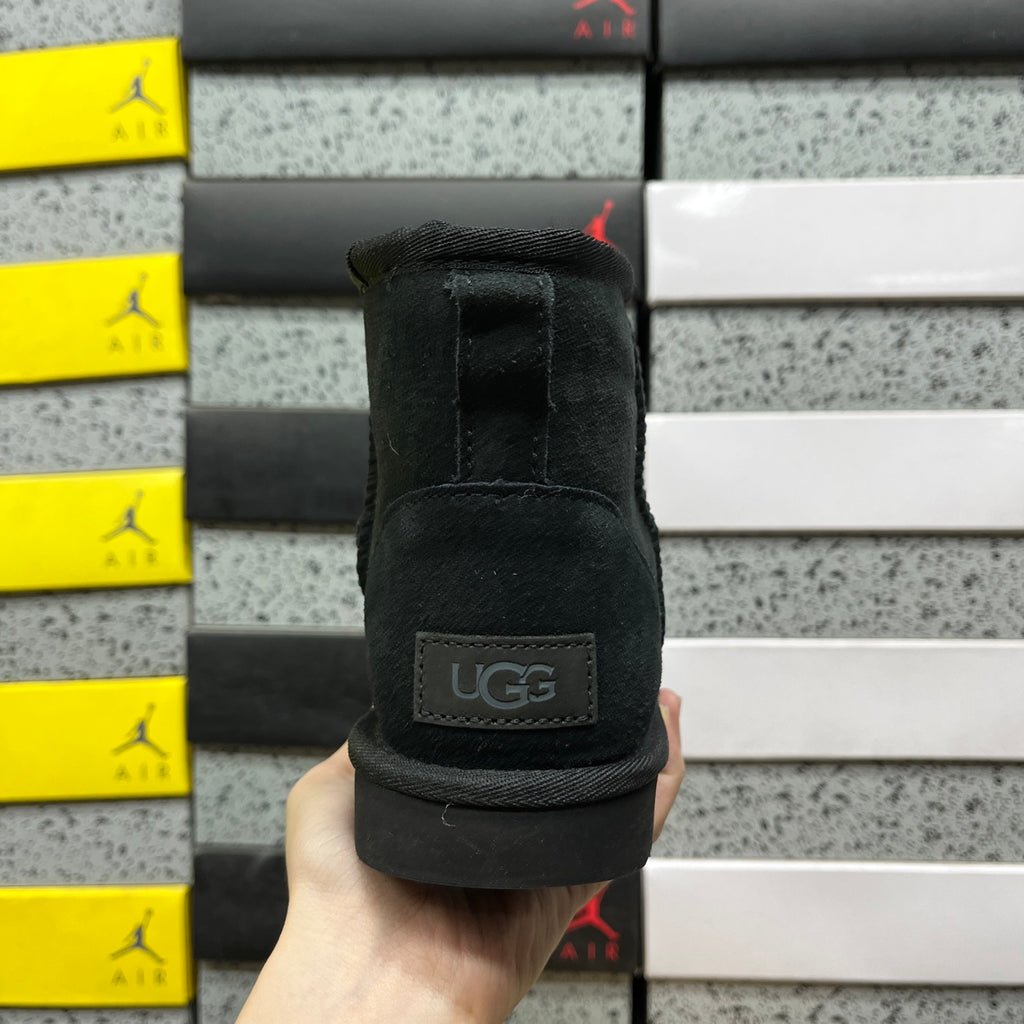 UGG Black Pull-On Ankle Boots